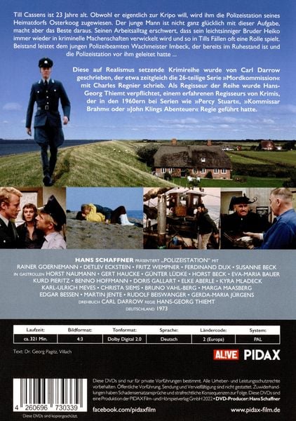 Produktbild: Polizeistation / Die komplette 13-teilige Krimiserie (Pidax Serien-Klassiker) [2 DVDs]