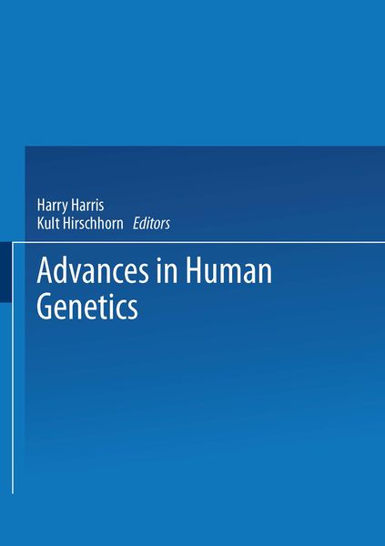 Produktbild: Advances in Human Genetics