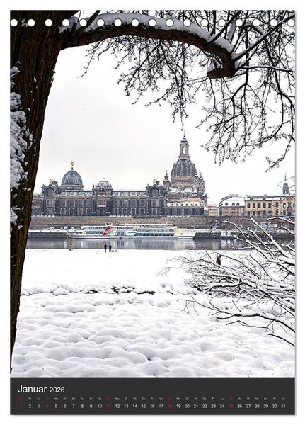 Produktbild: Mein Dresden (Tischkalender 2026 DIN A5 hoch), CALVENDO Monatskalender