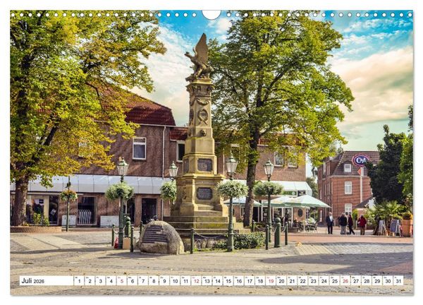 Produktbild: Leer - Perle Ostfrieslands (Wandkalender 2026 DIN A3 quer), CALVENDO Monatskalender