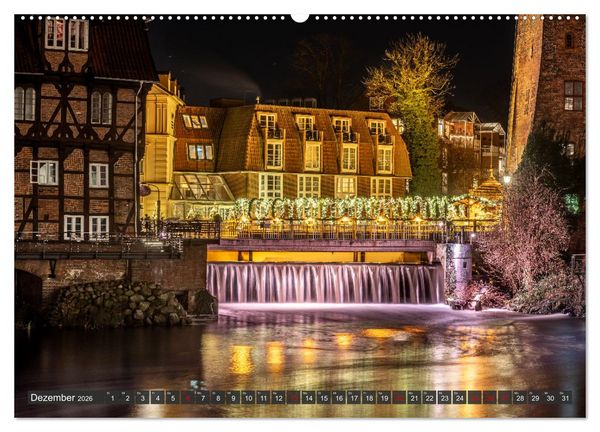 Produktbild: L&uuml;neburg - Die Salz- und Hansestadt (hochwertiger Premium Wandkalender 2026 DIN A2 quer), Kunstdruck in Hochglanz