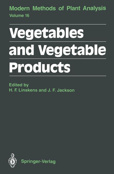 Produktbild: Vegetables and Vegetable Products