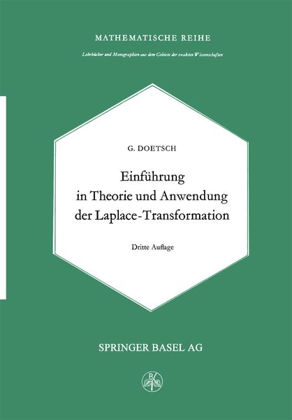 Produktbild: Einf&uuml;hrung in Theorie und Anwendung der Laplace-Transformation
