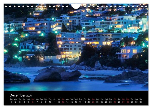 Produktbild: CAPE TOWN 2026 (Wall Calendar 2026 DIN A4 landscape), CALVENDO 12 Month Wall Calendar