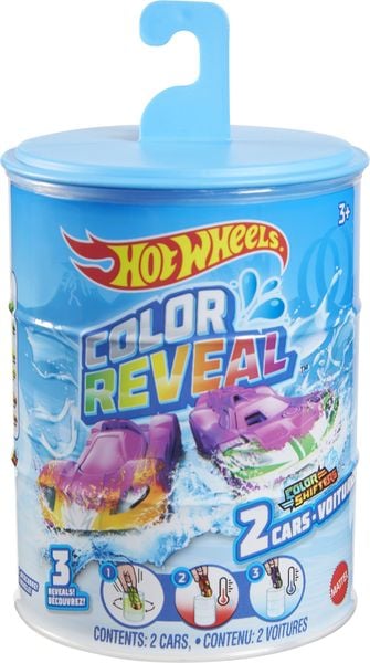 Produktbild: Hot Wheels Color Reveal Die-Cast 2er-Pack, Farbwechsel, Spielzeugauto