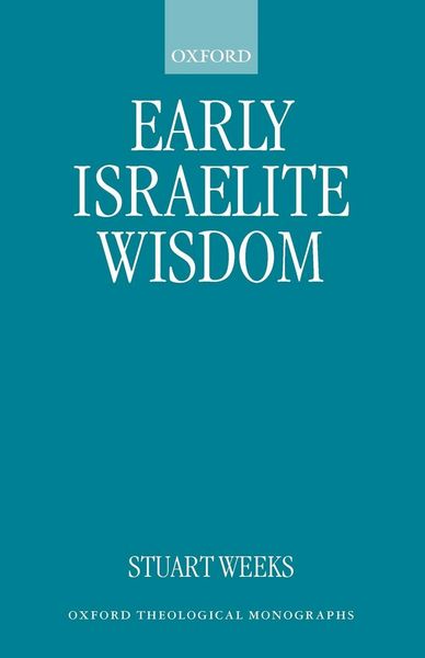 Produktbild: Early Israelite Wisdom