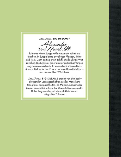 Produktbild: Alexander von Humboldt &ndash; Little People, BIG DREAMS (Deutsche Ausgabe)
