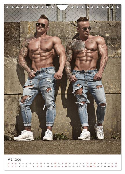 Produktbild: Men's Physique (Wandkalender 2026 DIN A4 hoch), CALVENDO Monatskalender
