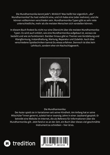 Produktbild: Das Mundharmonika-Buch - kein Lehrbuch, sondern ein Nachschlagewerk.