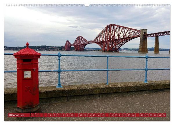 Produktbild: Schottland - Impressionen von magischen Orten (hochwertiger Premium Wandkalender 2026 DIN A2 quer), Kunstdruck in Hochglanz