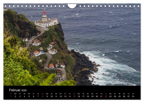 Produktbild: Faszination Azoren (Wandkalender 2026 DIN A4 quer), CALVENDO Monatskalender
