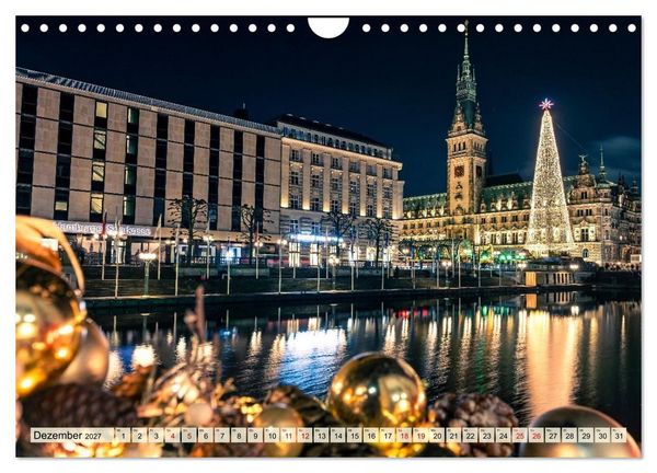 Produktbild: Hamburger N&auml;chte (Wandkalender 2027 DIN A4 quer), CALVENDO Monatskalender