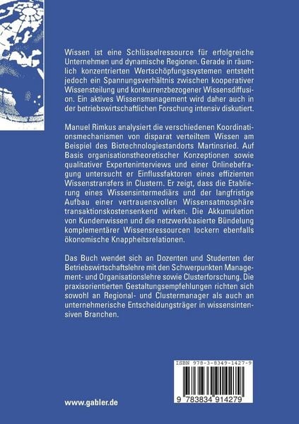 Produktbild: Wissenstransfer in Clustern