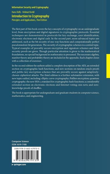 Produktbild: Introduction to Cryptography