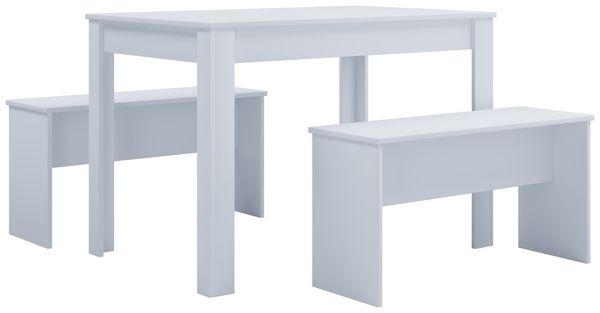 Produktbild: Holz Essgruppe Tischgruppe Tisch B&auml;nke Esal XL