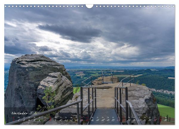 Produktbild: Landschaften der S&auml;chsischen Schweiz (Wandkalender 2026 DIN A3 quer), CALVENDO Monatskalender