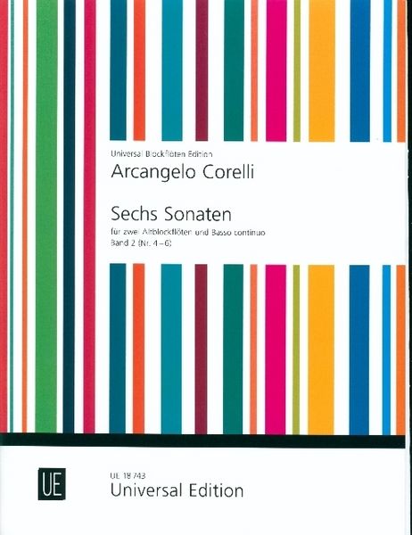 Produktbild: Corelli, A: 6 Sonaten
