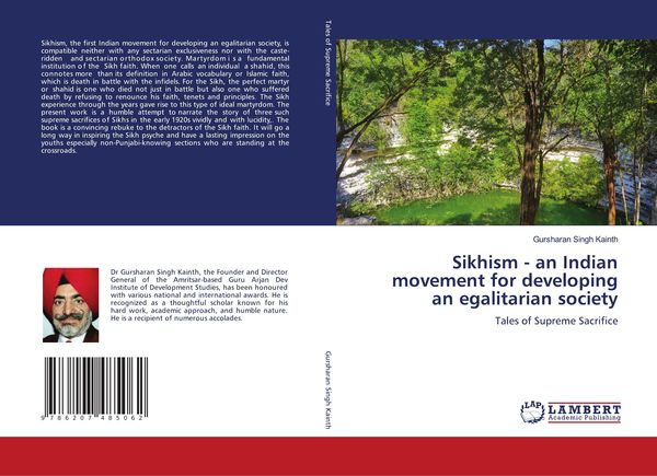 Produktbild: Sikhism - an Indian movement for developing an egalitarian society
