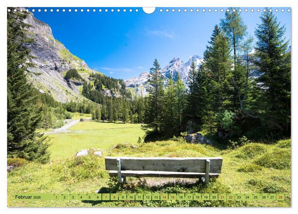 Produktbild: Alpentraum Kandersteg (Wandkalender 2026 DIN A3 quer), CALVENDO Monatskalender