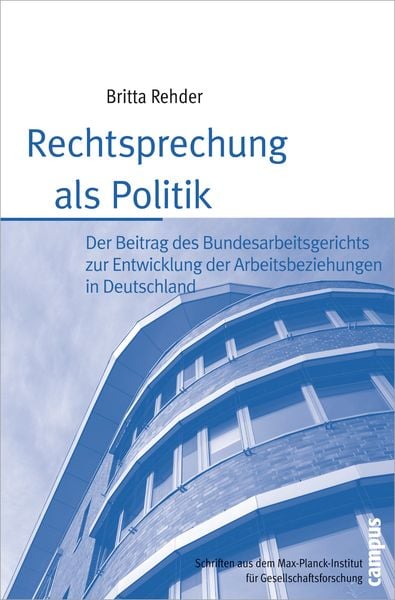 Produktbild: Rechtsprechung als Politik