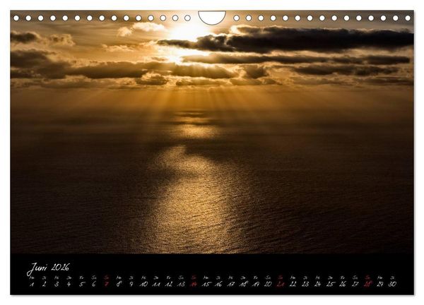 Produktbild: La Palma - Insel der Berge und Wolken (Wandkalender 2026 DIN A4 quer), CALVENDO Monatskalender