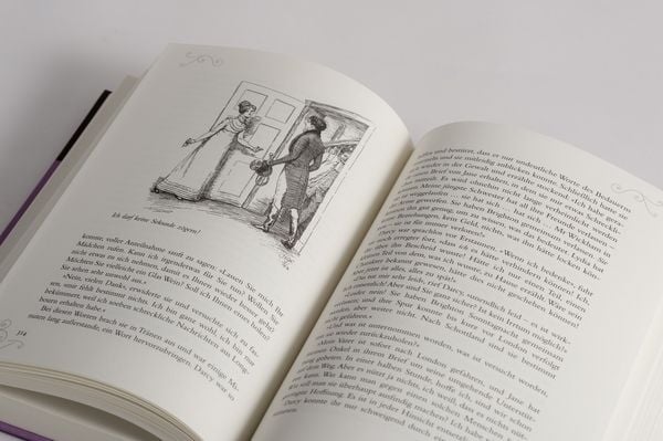 Produktbild: Jane Austen, Stolz und Vorurteil. Illustrierte Schmuckausgabe mit Goldpr&auml;gung