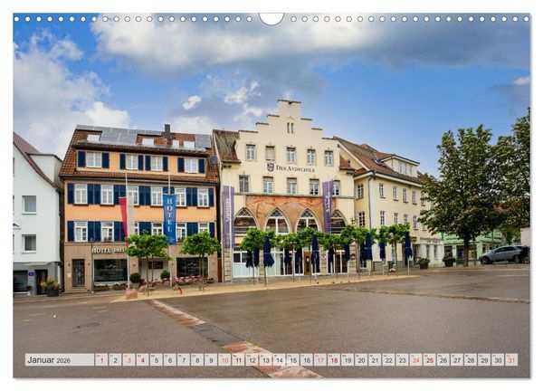 Produktbild: G&ouml;ppingen Impressionen (Wandkalender 2026 DIN A3 quer), CALVENDO Monatskalender