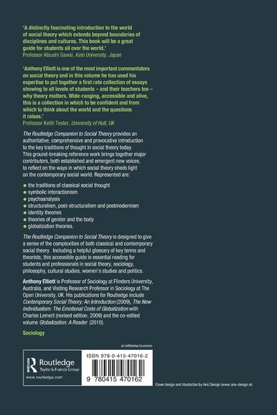 Produktbild: The Routledge Companion to Social Theory