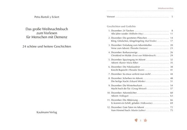 Produktbild: Das gro&szlig;e Weihnachtsbuch zum Vorlesen f&uuml;r Menschen mit Demenz