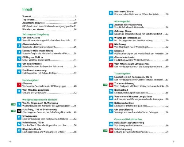 Produktbild: ROTHER Wanderbuch Wandern am Wasser Salzkammergut