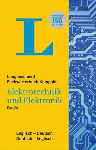 Produktbild: Langenscheidt Fachwörterbuch Kompakt Elektrotechnik und Elektronik Englisch