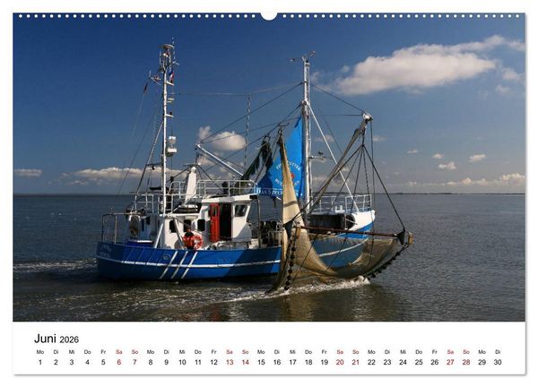 Produktbild: Insel Amrum - Ein Juwel unterm norddeutschen Himmel (hochwertiger Premium Wandkalender 2026 DIN A2 quer), Kunstdruck in Hochglanz