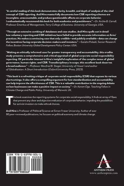 Produktbild: The Smoke and Mirrors Game of Global CSR Reporting