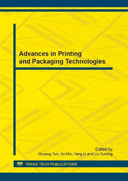 Produktbild: Advances in Printing and Packaging Technologies