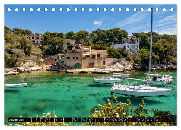 Produktbild: Mallorca - Ahoi (Tischkalender 2026 DIN A5 quer), CALVENDO Monatskalender