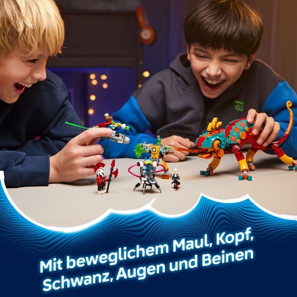 Produktbild: LEGO DREAMZzz 71492 Mateos Feuer-Cham&auml;leon, Spielzeug mit Tierfiguren