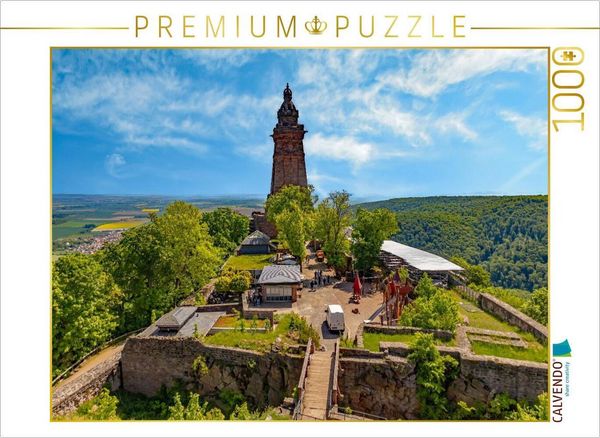 Produktbild: CALVENDO Puzzle Das Kaiser-Wilhelm-Nationaldenkmal | 1000 Teile Lege-Gr&ouml;&szlig;e 64x48cm Foto-Puzzle f&uuml;r gl&uuml;ckliche Stunden
