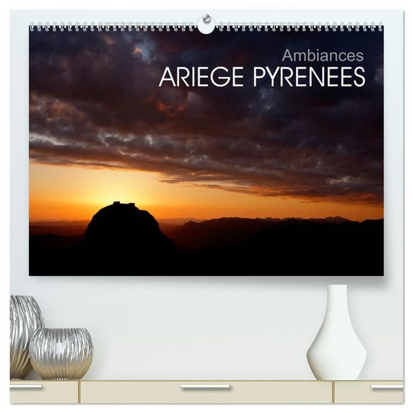 Produktbild: Ambiances Ari&egrave;ge Pyr&eacute;n&eacute;es (Calendrier mural 2026 DIN A2 vertical) calendrier de bureau