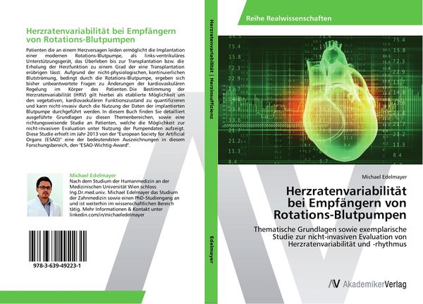 Produktbild: Herzratenvariabilit&auml;t bei Empf&auml;ngern von Rotations-Blutpumpen