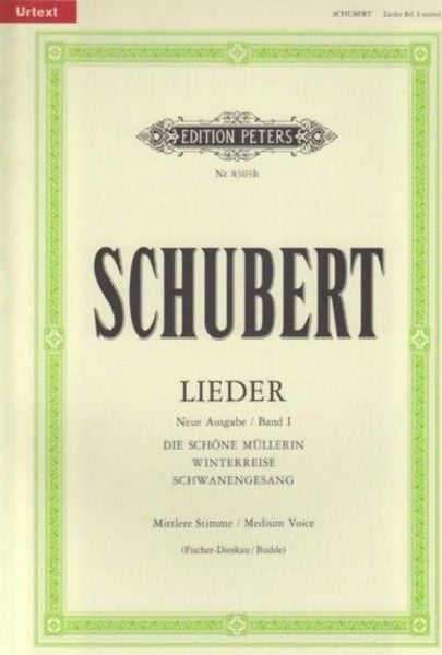 Produktbild: Lieder, Band 1 / Neue Ausgabe / URTEXT