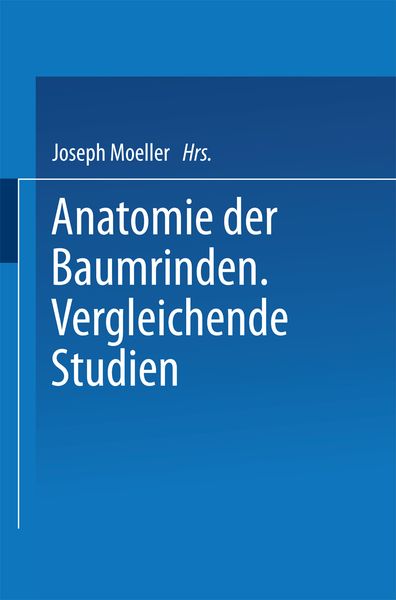 Produktbild: Anatomie der Baumrinden