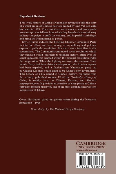 Produktbild: The Nationalist Revolution in China, 1923 1928