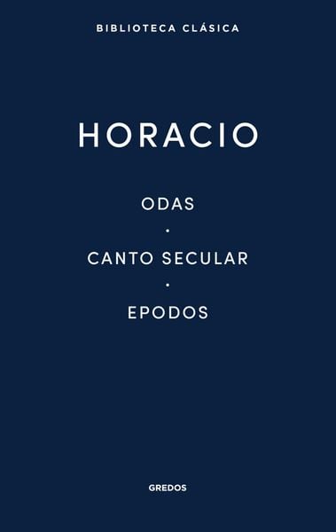Produktbild: Odas. Canto secular. Epodos