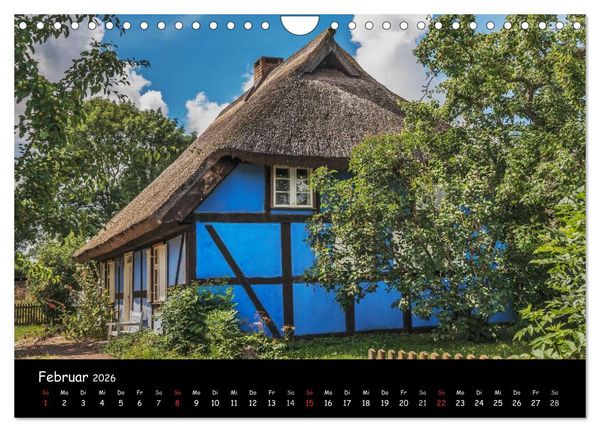Produktbild: Insel Usedom (Wandkalender 2026 DIN A4 quer), CALVENDO Monatskalender