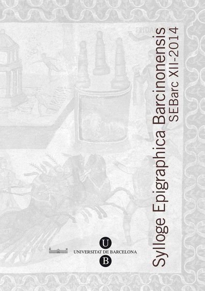 Produktbild: Sylloge Epigraphica Barcinonensis : SEBarc XII-2014
