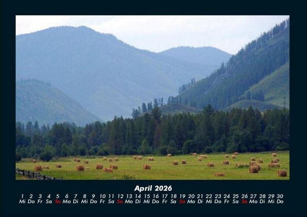 Produktbild: Berge 2026 Fotokalender DIN A4
