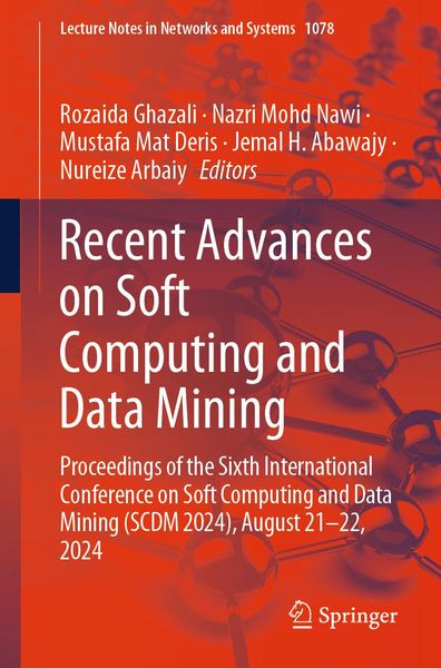 Produktbild: Recent Advances on Soft Computing and Data Mining