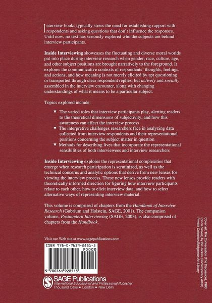 Produktbild: Inside Interviewing