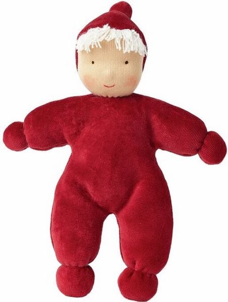 Produktbild: Waldorfpuppe LOLO rubin