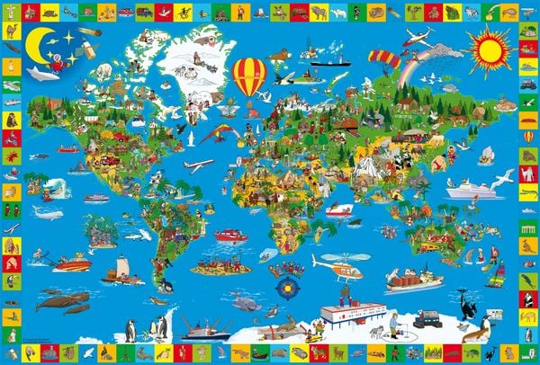 Produktbild: Deine bunte Erde. Puzzle